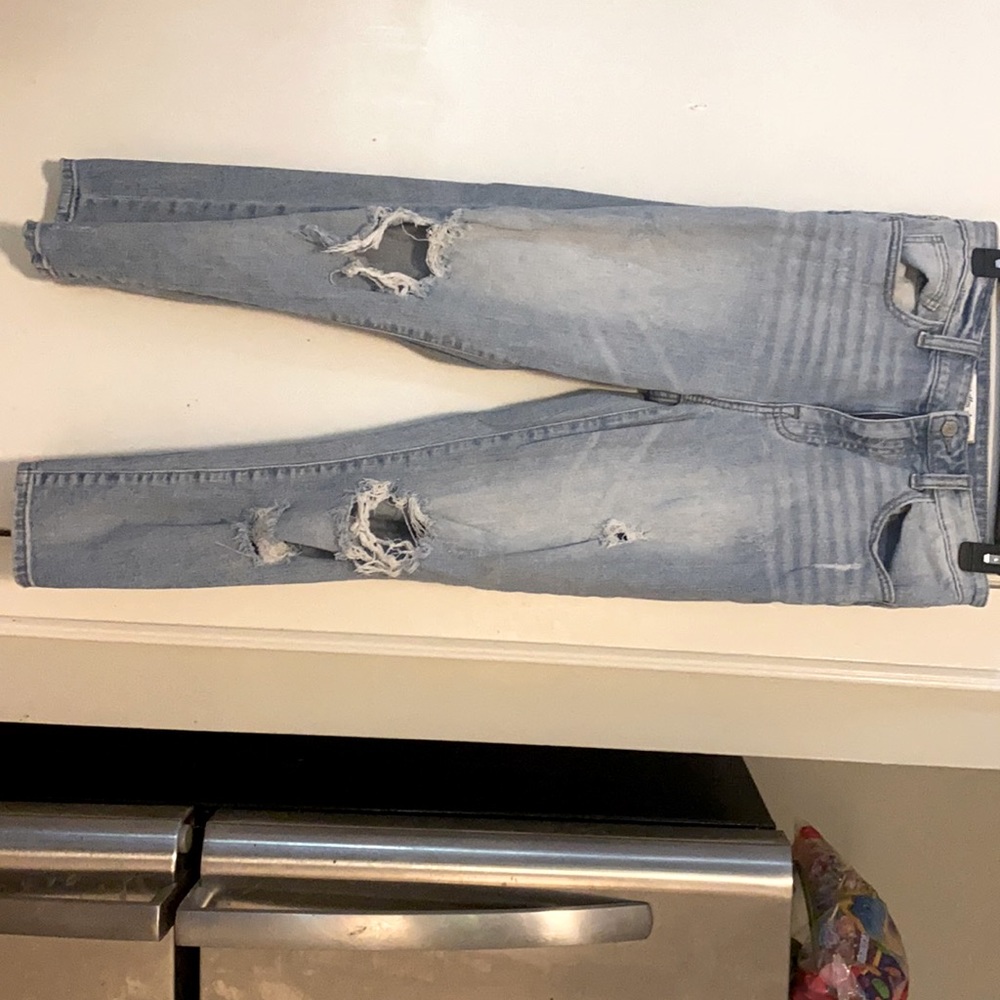 High rise jeans